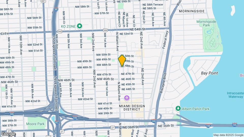 4744 NE Miami Ct Map and Location Details