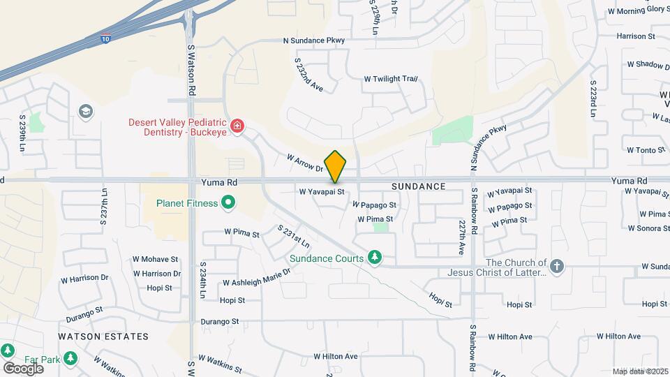 23080 W Yavapai St Map and Location Details
