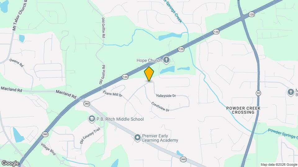 234 Valleyside Dr Map and Location Details