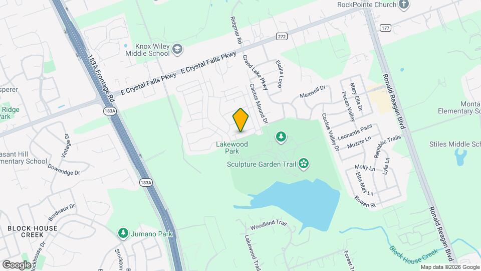 1825 Harvest Knoll Ln Map and Location Details
