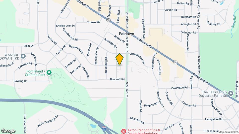 315-323 Kenridge Rd Mapa y Detalles de la Ubicación