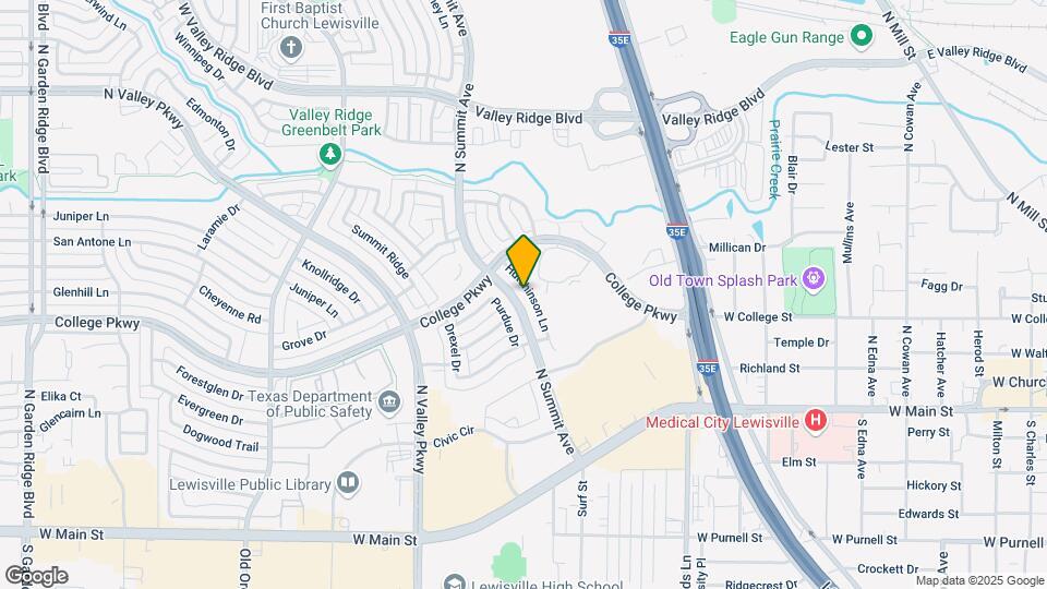 596 Hutchinson Ln Map and Location Details