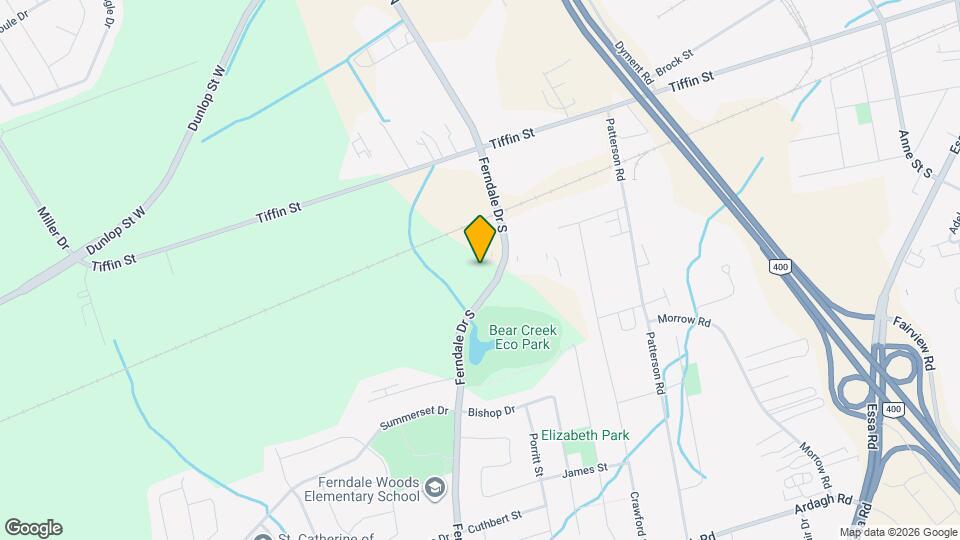 40 Ferndale Dr S Map and Location Details