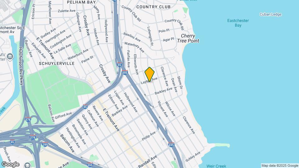 1020 Throggmorton Avenue 1 Map and Location Details