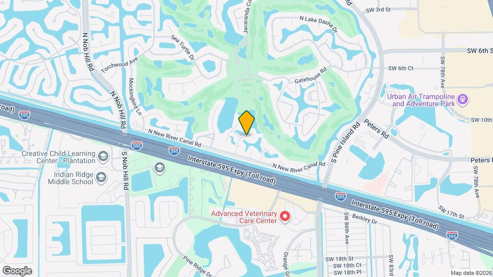 1000 SW 93rd Ave Map and Location Details