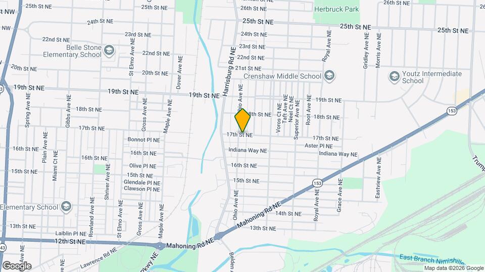 2104 17th St NE Map and Location Details