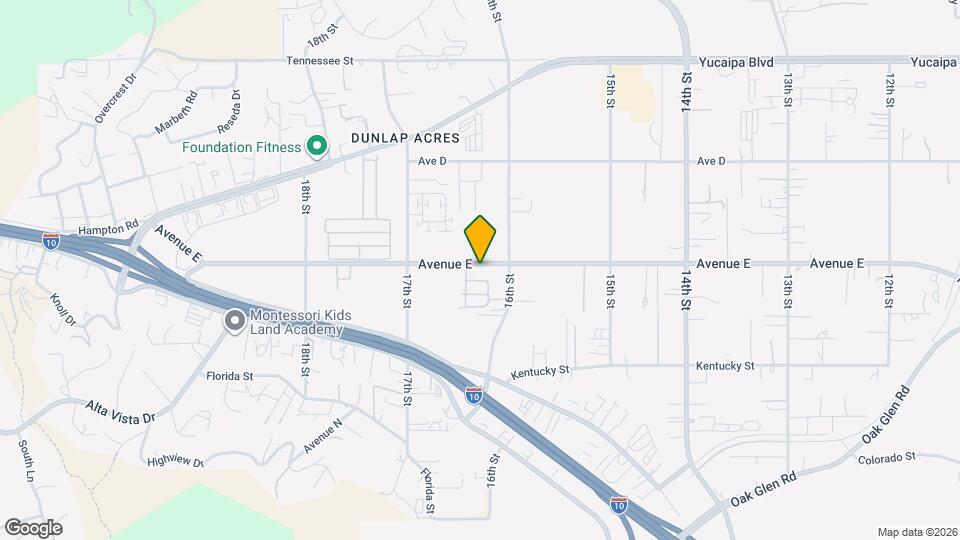 32037-32041 Avenue E Map and Location Details