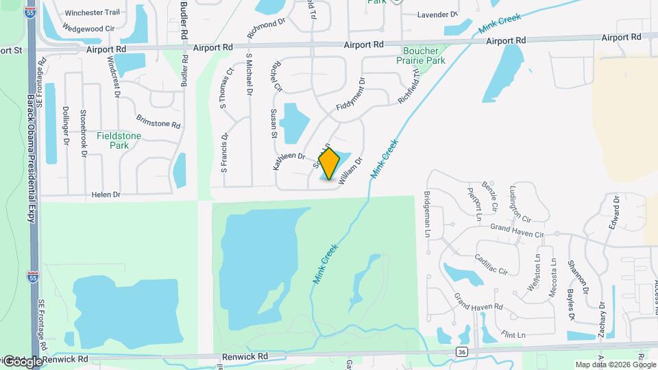 1720 William Dr Map and Location Details