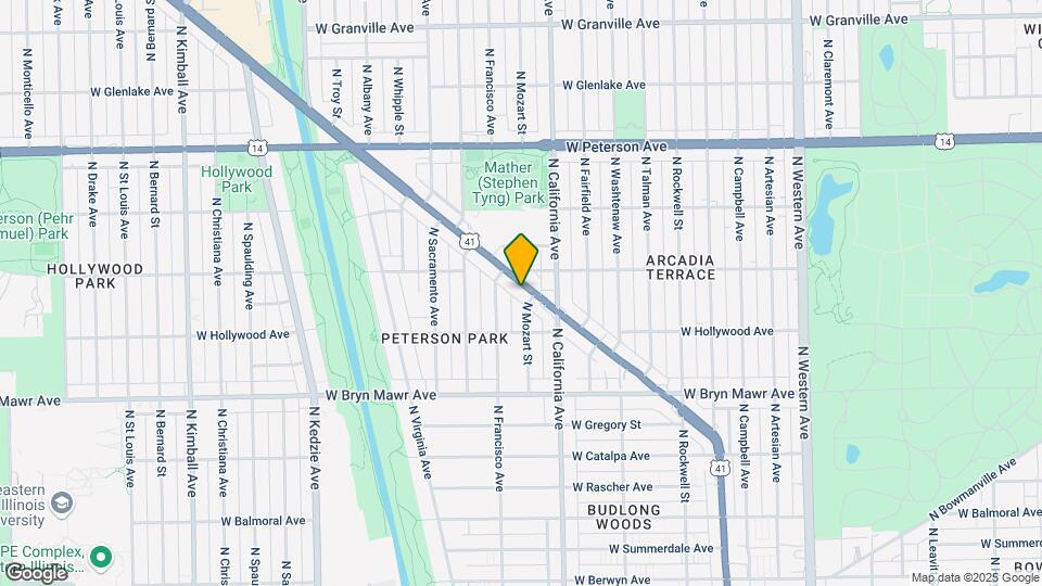 5760-5766 N Lincoln Ave Map and Location Details