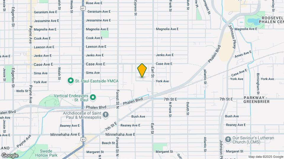 1025 York Ave Mapa y Detalles de la Ubicación