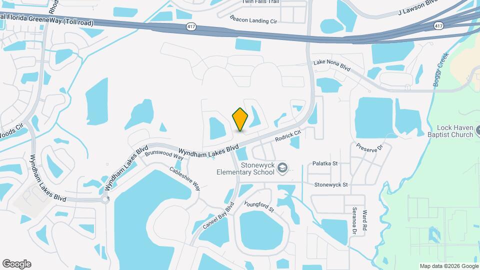 2555 Carrickton Cir Mapa y Detalles de la Ubicación