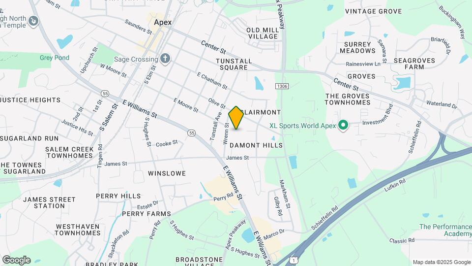 303 Linwood St Map and Location Details