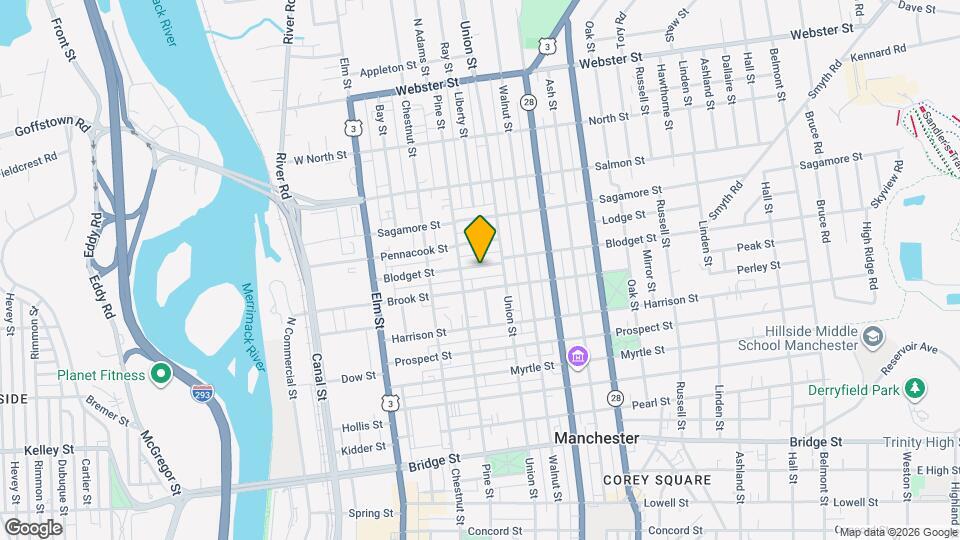 87 Blodget St, Unit Floor 2 Map and Location Details