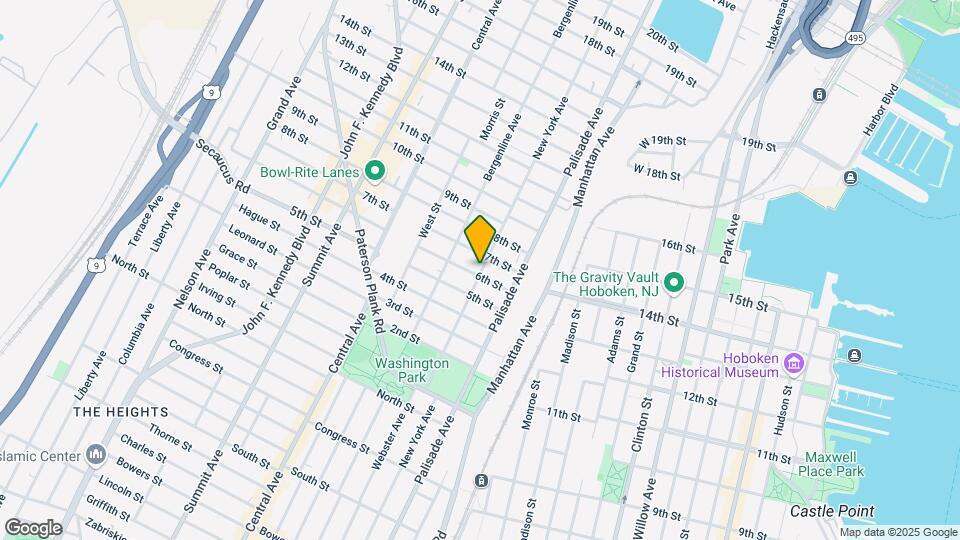 605 New York Ave Map and Location Details