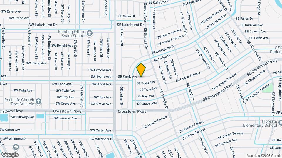 216 SE Eyerly Ave Map and Location Details