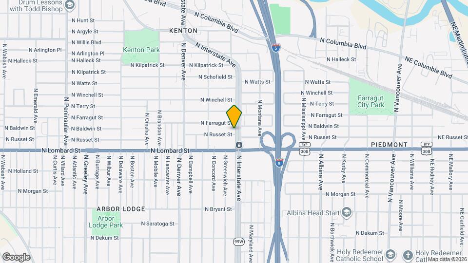 1517 N Russet St Map and Location Details