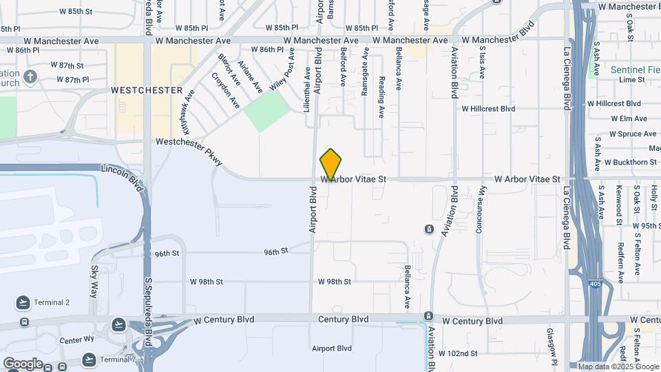 5850 Arbor Vitae St Mapa y Detalles de la Ubicación