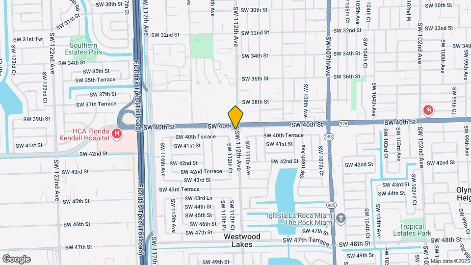 4010 SW 112th Ave Map and Location Details
