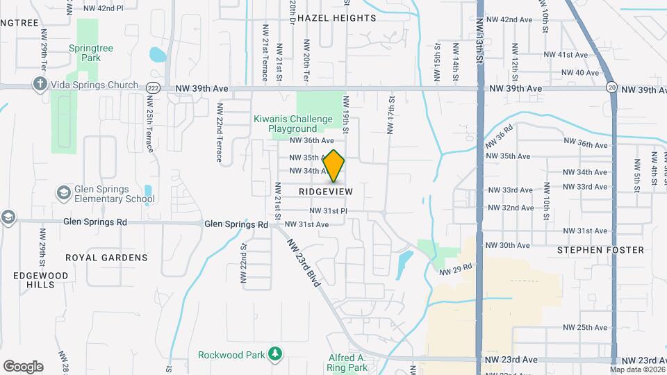 1925 NW 33rd Ave Map and Location Details