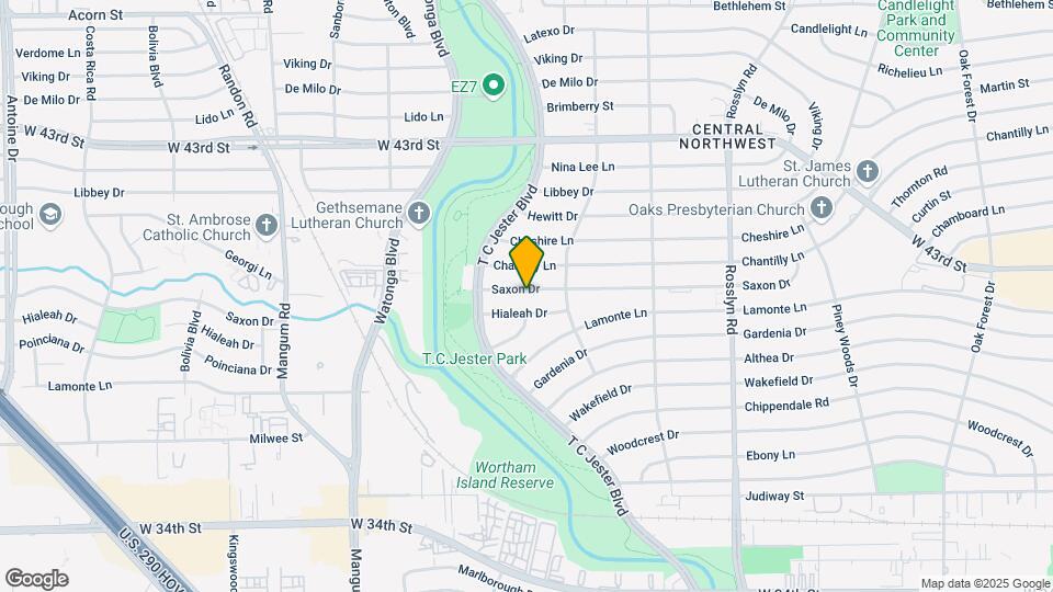 2231 Saxon Dr Map and Location Details