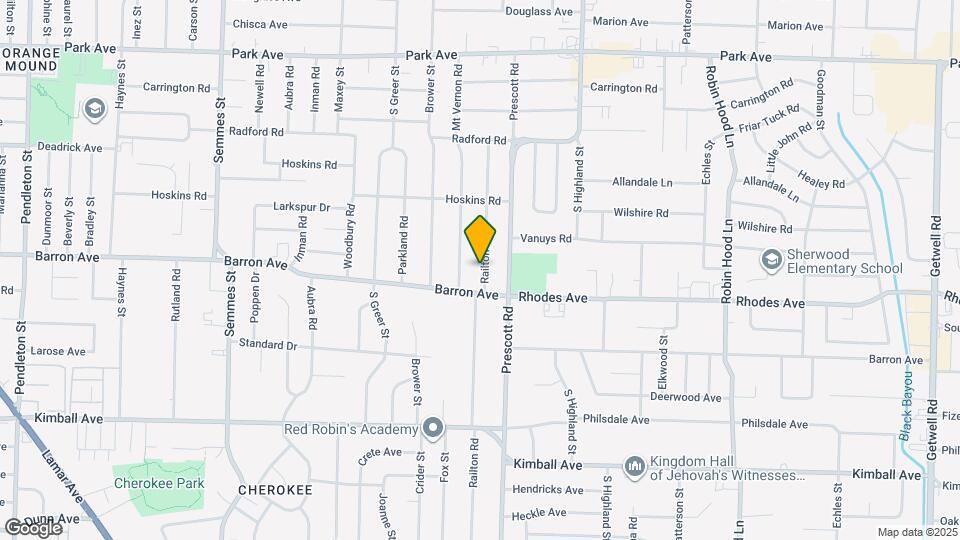 1155 Railton Rd Mapa y Detalles de la Ubicación