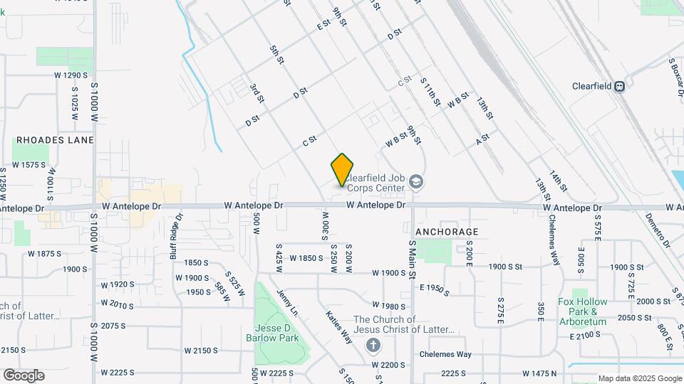 1685 S 245 W Map and Location Details