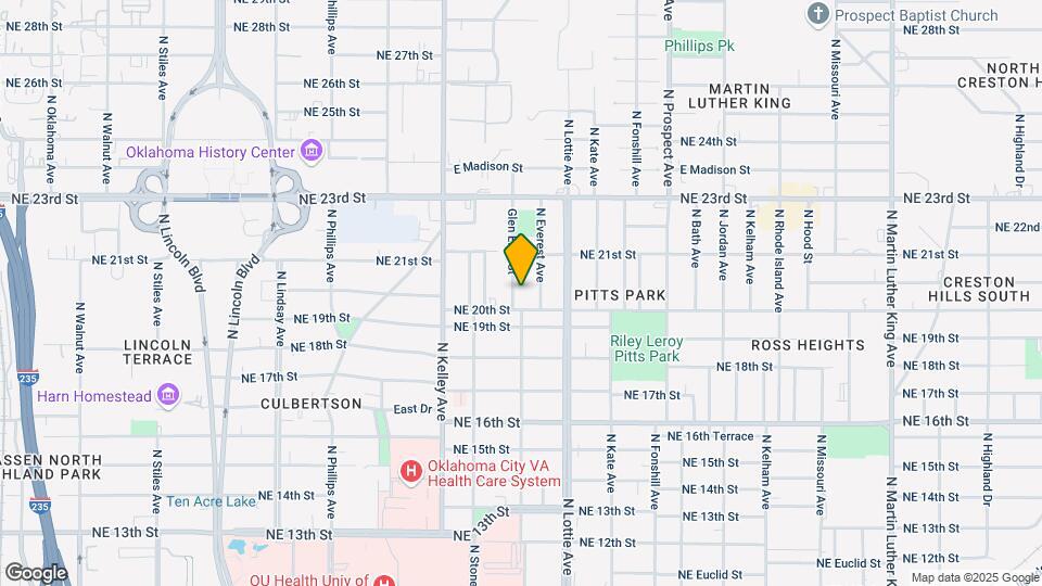 2114 Glen Ellyn St Map and Location Details