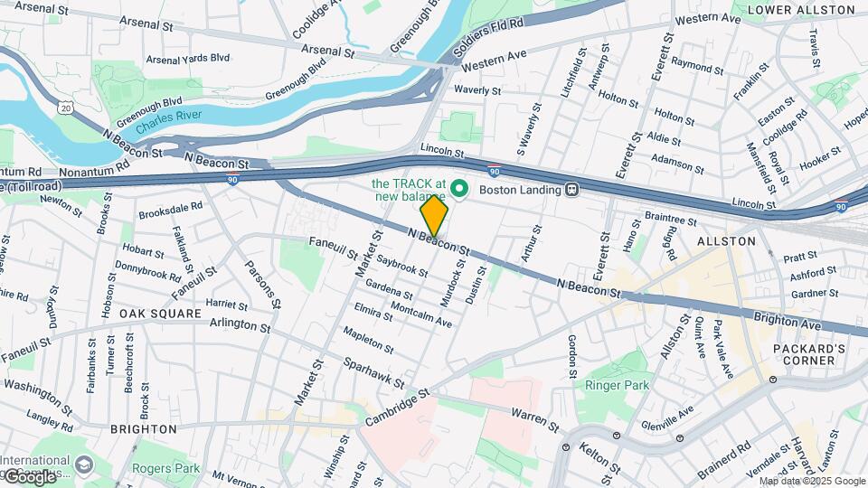 160 North Beacon St, Unit 1 Map and Location Details