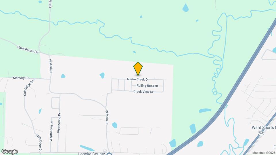 328 Austin Creek Dr Map and Location Details