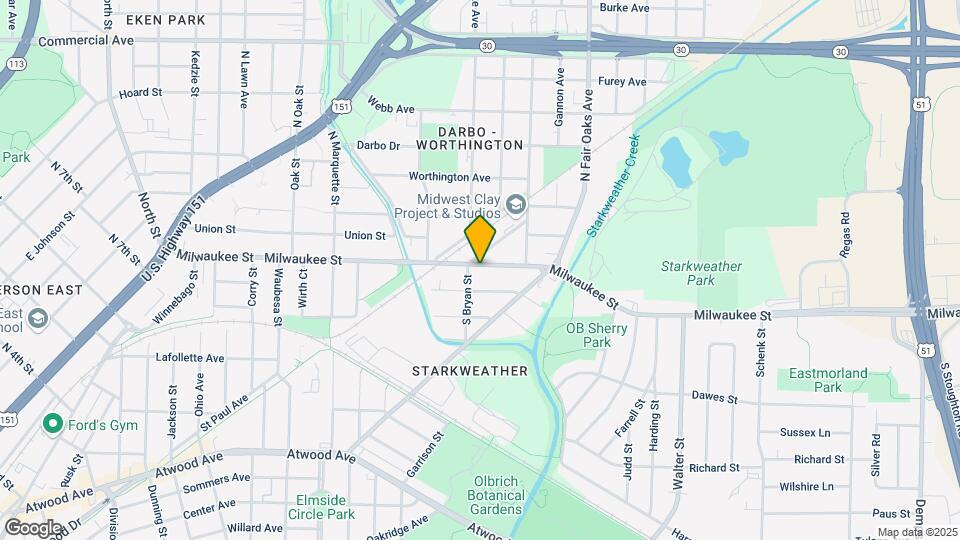 3211 Milwaukee St Map and Location Details