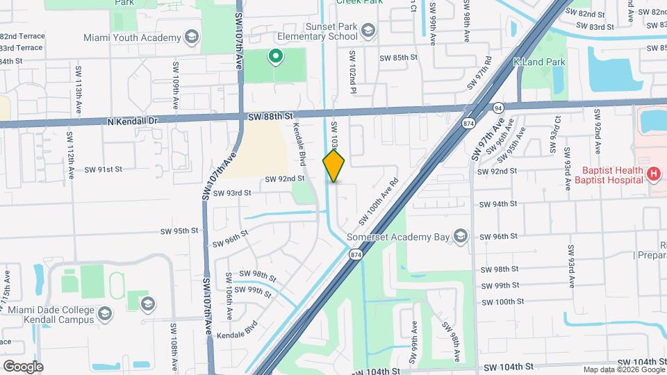 9220 SW 103rd Ave Map and Location Details