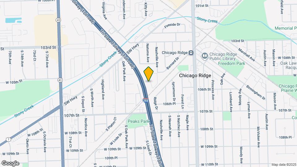 10440 Natoma Ave Mapa y Detalles de la Ubicación