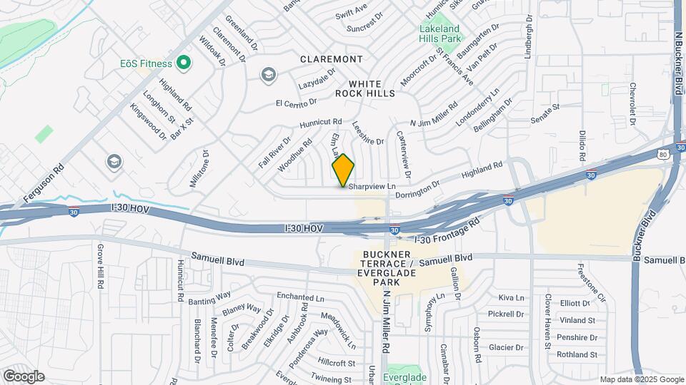 2906 Sharpview Ln Map and Location Details