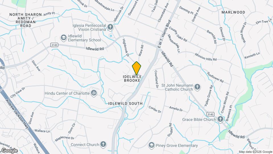 7007 Ware Rd Map and Location Details