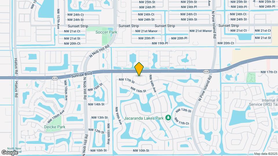 9600 NW 18th St Map and Location Details