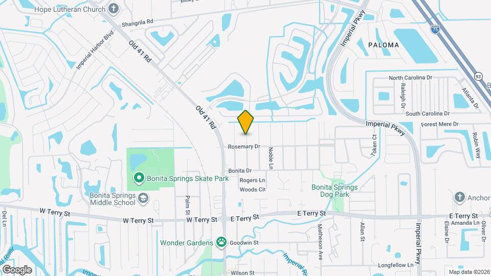 26390 Cape Verde Ln Map and Location Details