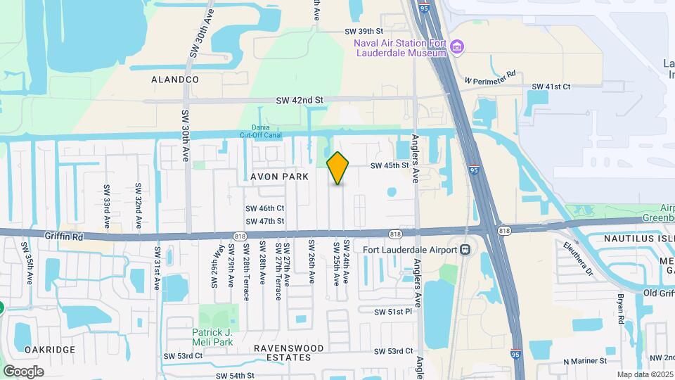 4617 SW 24th Ave Map and Location Details