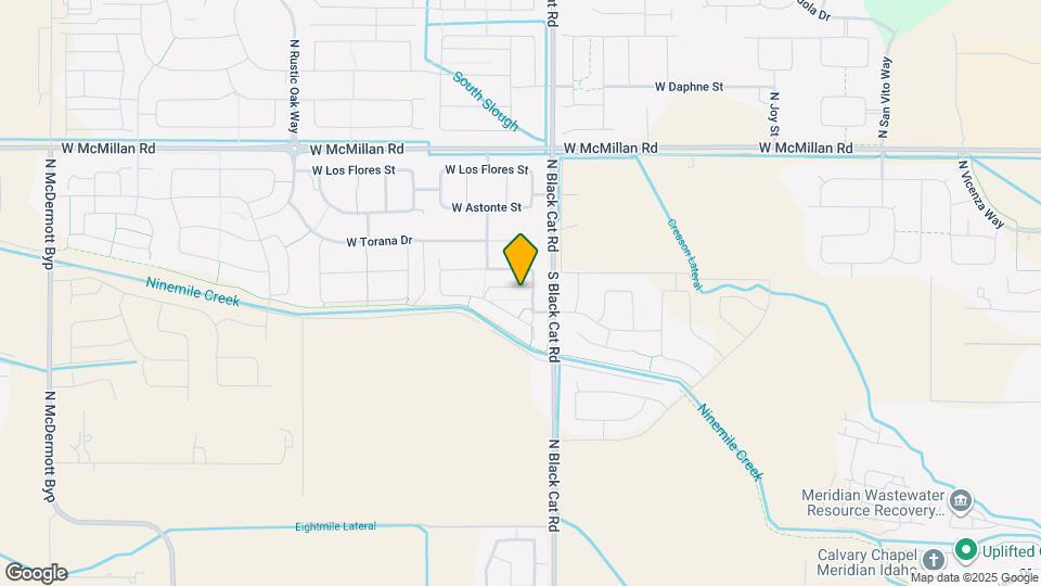 4887 W Thornapple Dr Map and Location Details