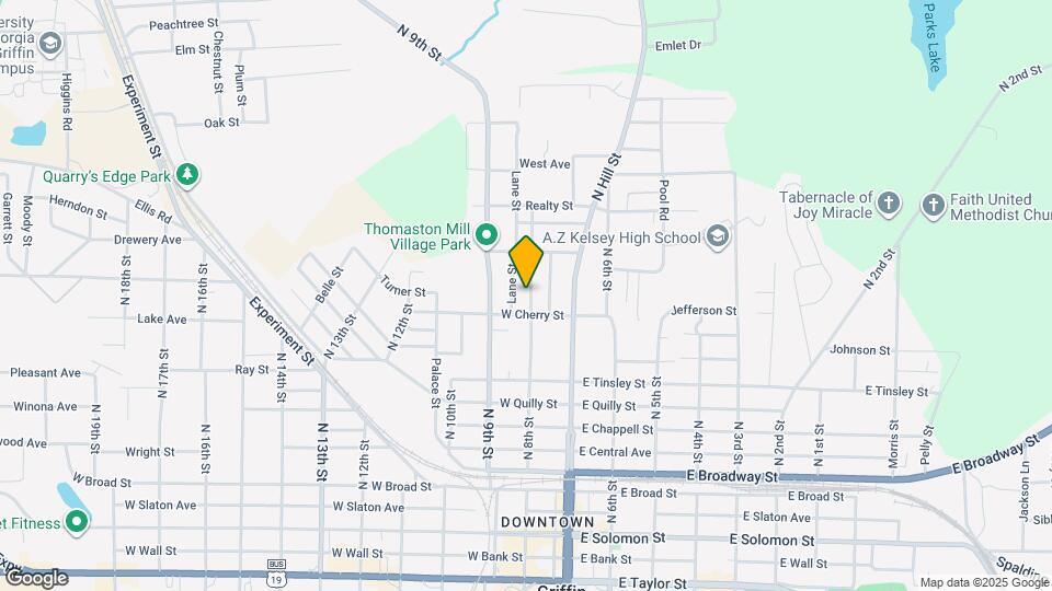 525 N 8th St Map and Location Details