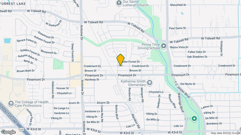 5029 Creekmont Dr Map and Location Details