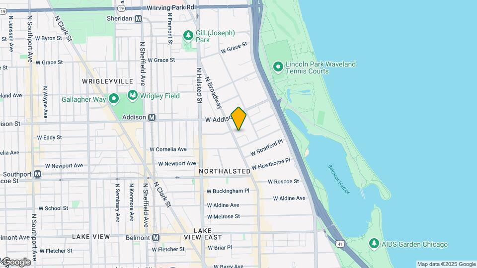 3523 N Broadway St Map and Location Details