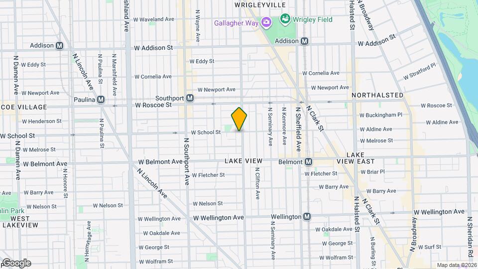 3258 N Racine Ave, Unit J06P Map and Location Details