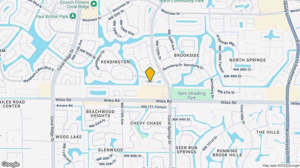 10661 NW 47th Ct Map and Location Details