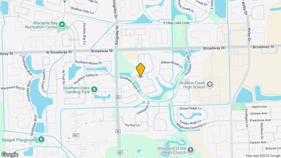 12413 Page Crest Ln Map and Location Details