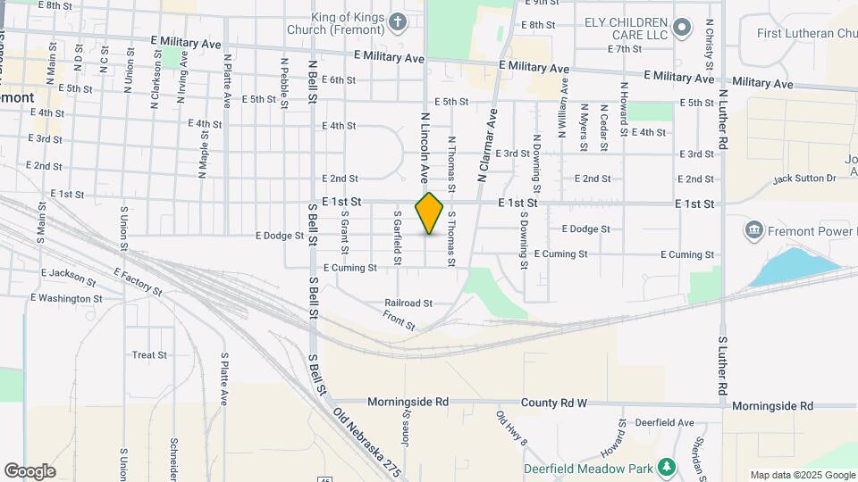 204 S Lincoln Ave Map and Location Details