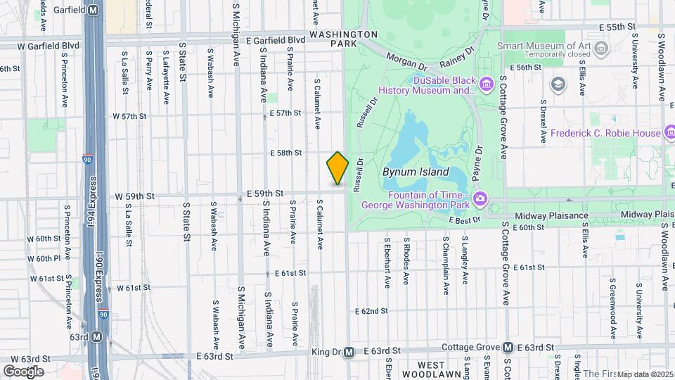 368 E 59th St Map and Location Details