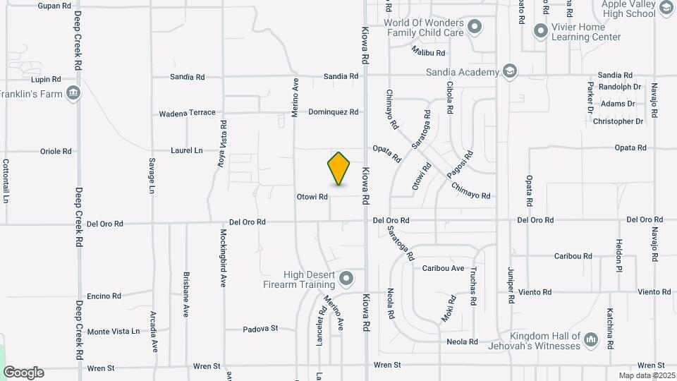 20826 Otowi Rd Map and Location Details