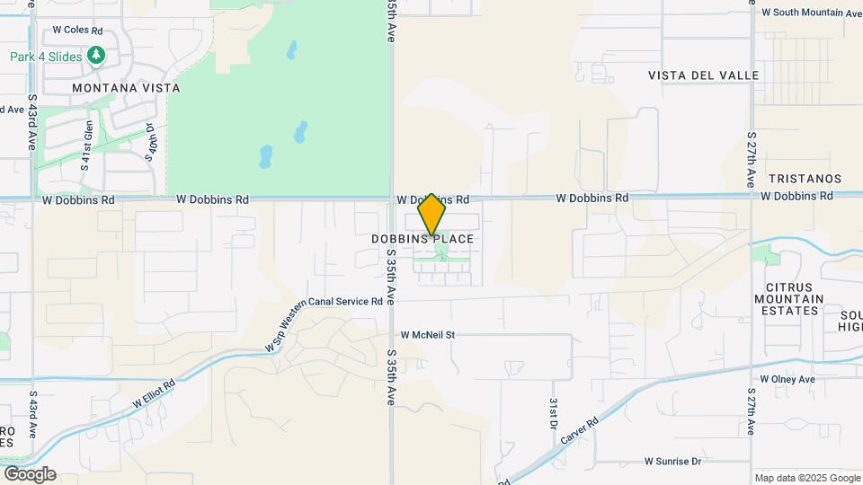 9342 S 34th Dr Map and Location Details