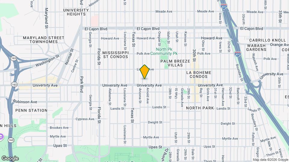 3919 Arizona St, Unit 3919 Arizona street Map and Location Details