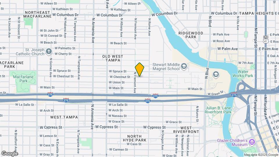 1724 W Chestnut St Map and Location Details